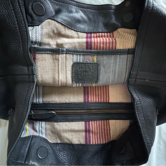 Will Leather Goods black leather bag - Picture 4 of 5